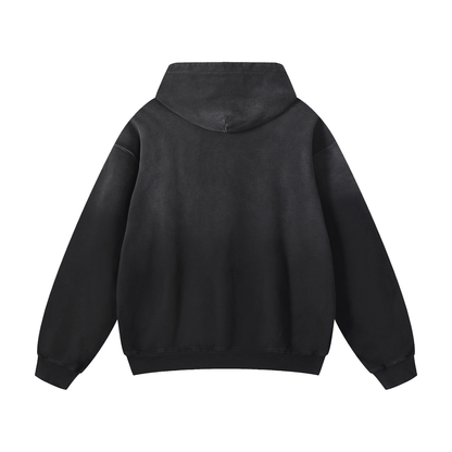 No Bots Ever Heavyweight Sunfade Oversized Hoodie