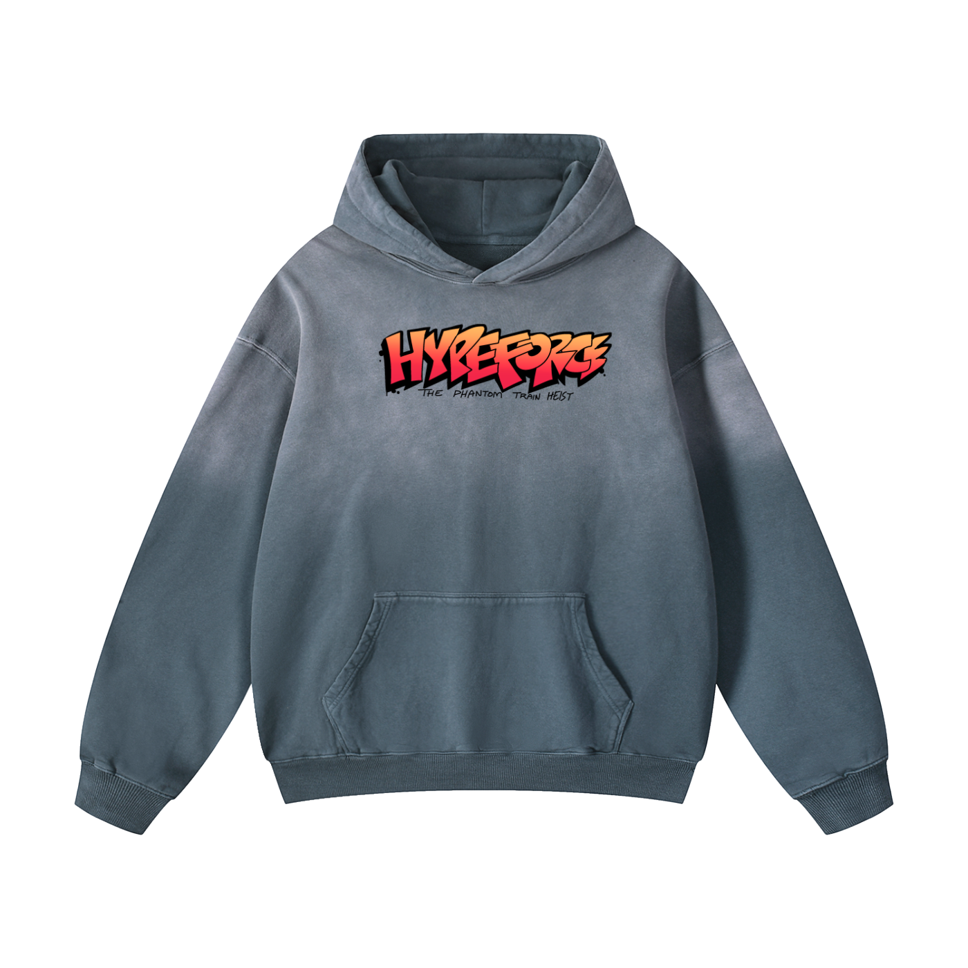 Hype Force Heavyweight Sunfade Oversized Hoodie