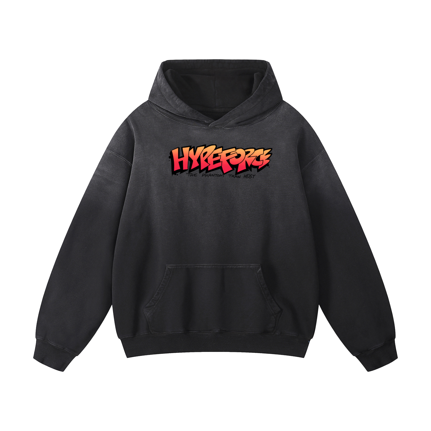 Hype Force Heavyweight Sunfade Oversized Hoodie