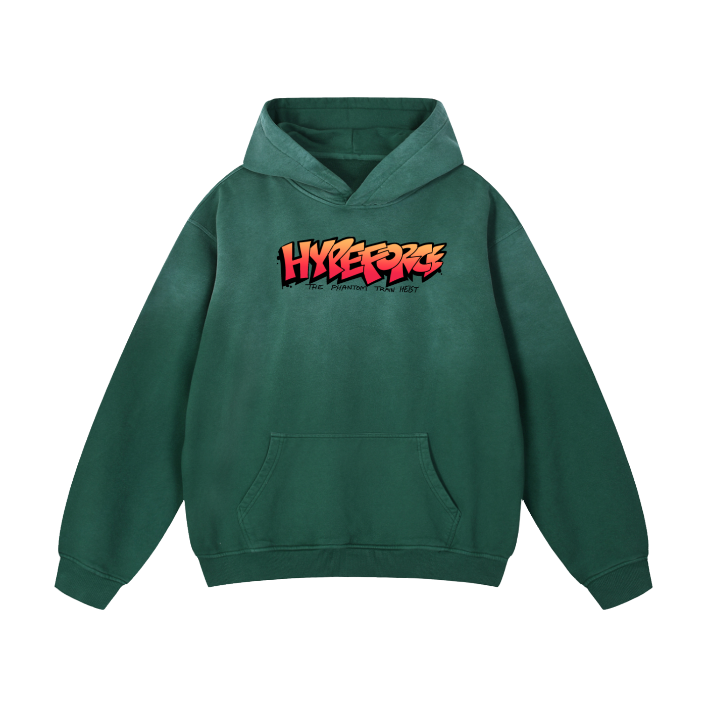 Hype Force Heavyweight Sunfade Oversized Hoodie