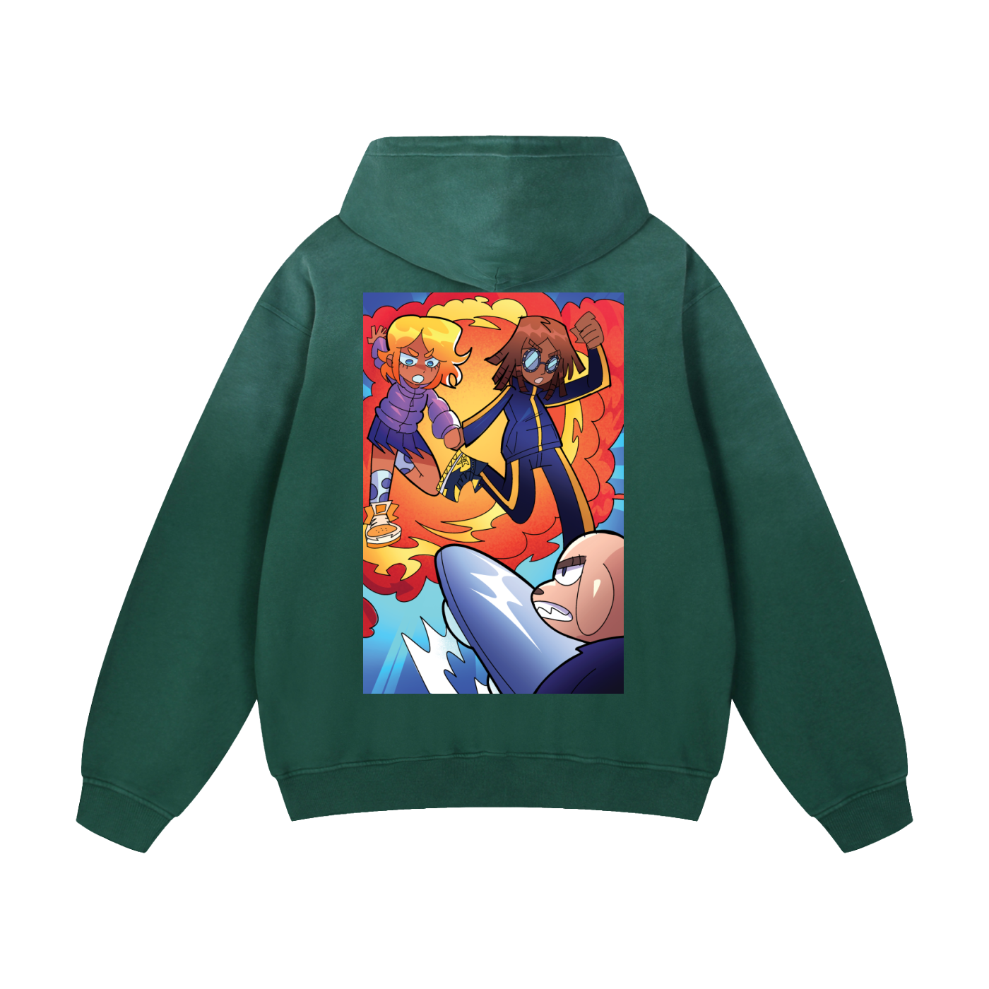 Hype Force Heavyweight Sunfade Oversized Hoodie