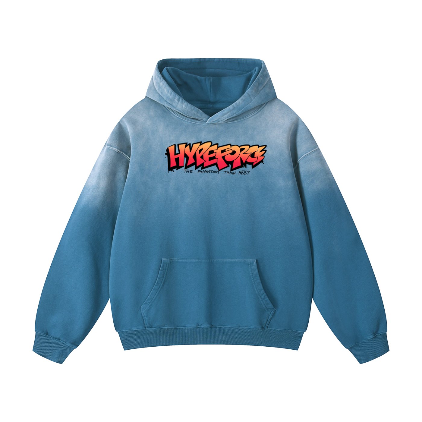 Hype Force Heavyweight Sunfade Oversized Hoodie