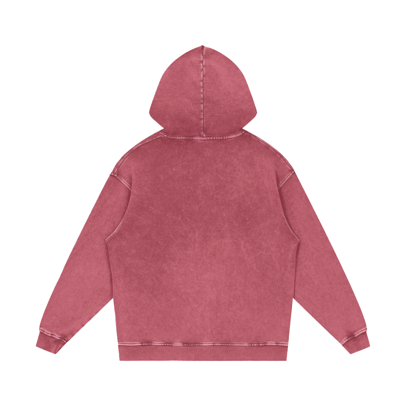 Digital Sneaker Snow Washed Loose Cotton Hoodie
