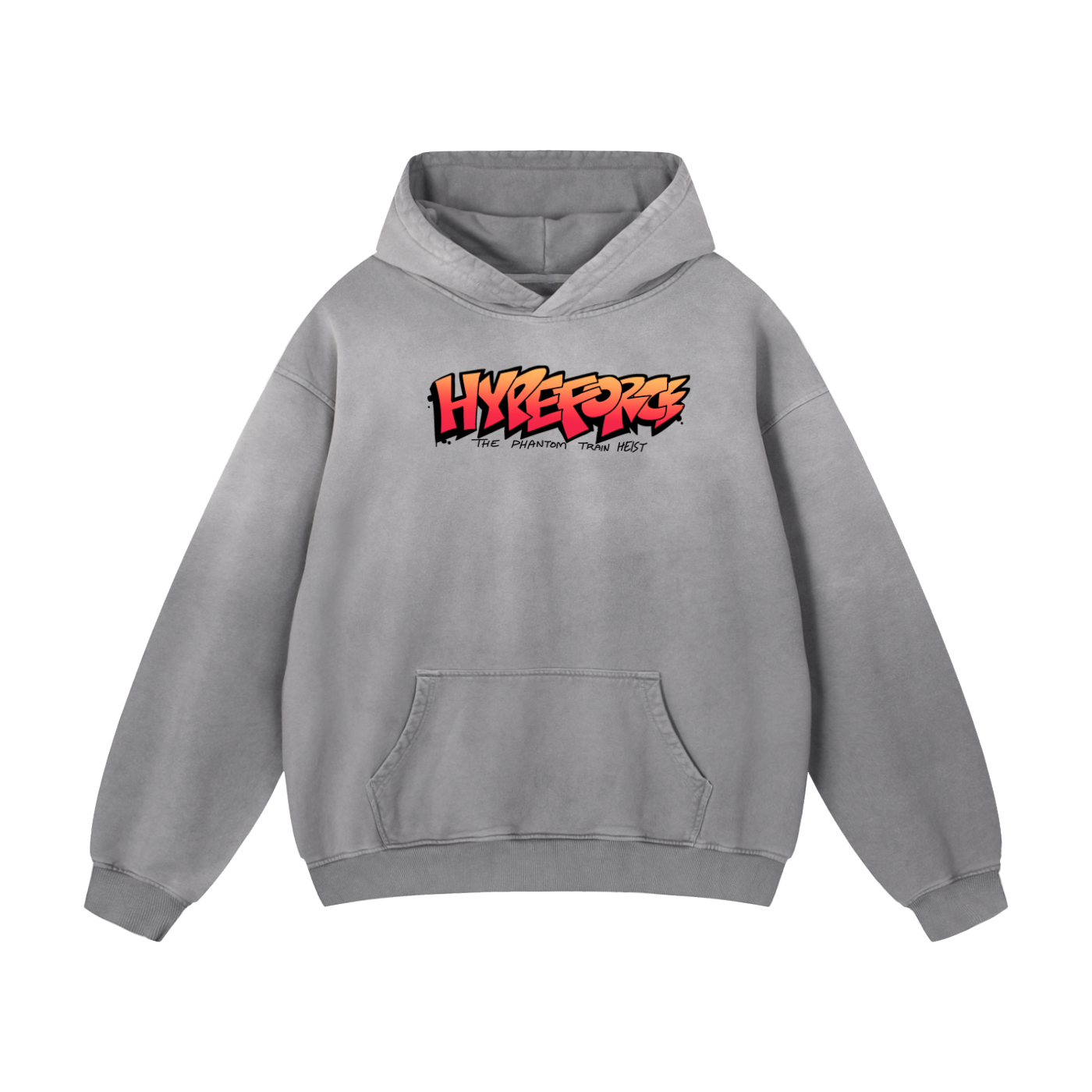 Hype Force Heavyweight Sunfade Oversized Hoodie