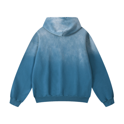 No Bots Ever Heavyweight Sunfade Oversized Hoodie
