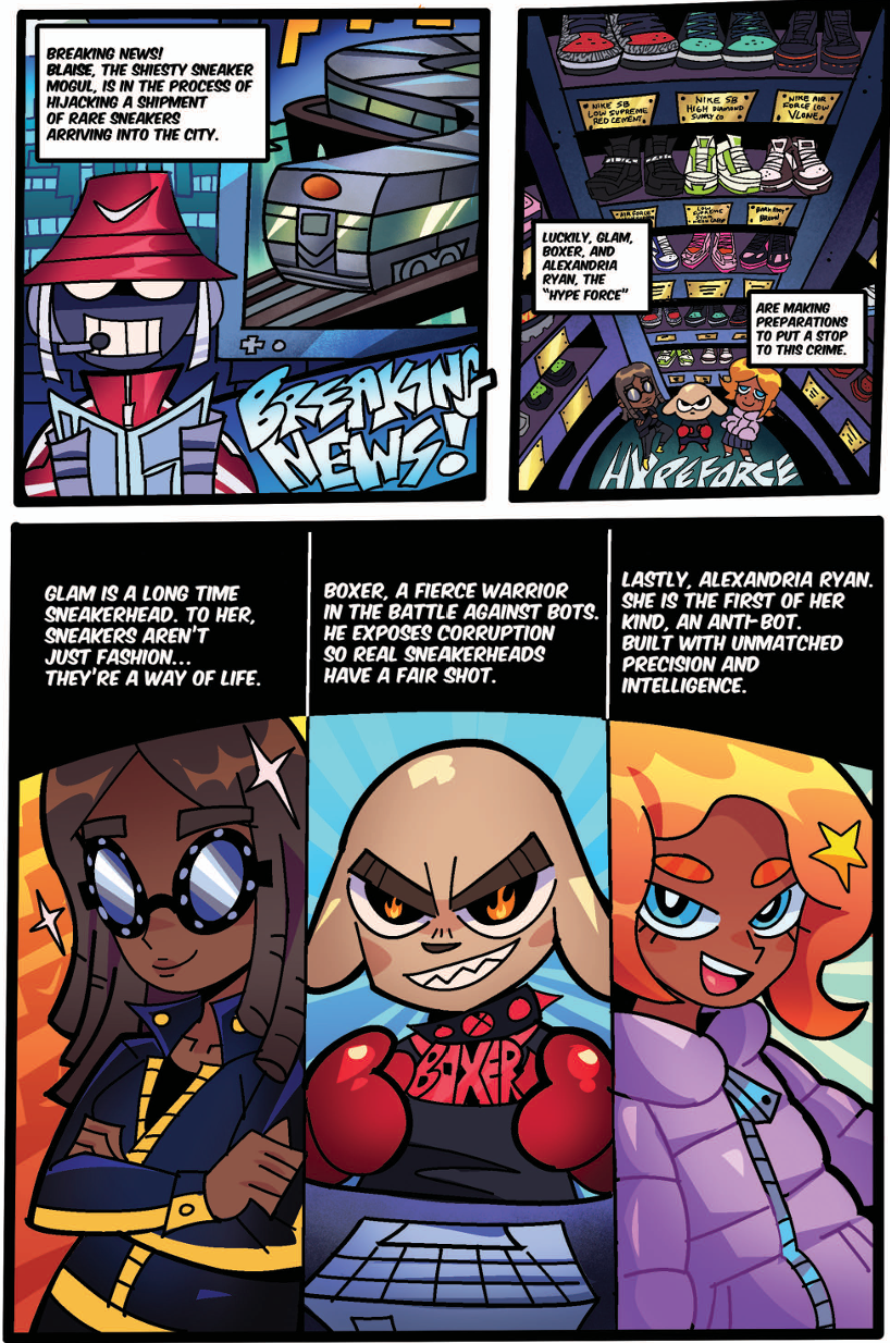 HYPE FORCE - THE PHANTOM TRAIN HEIST