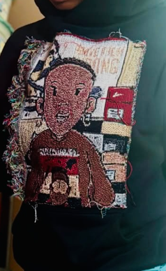 Kiki X Sneakerbots Tapestry Hoodie